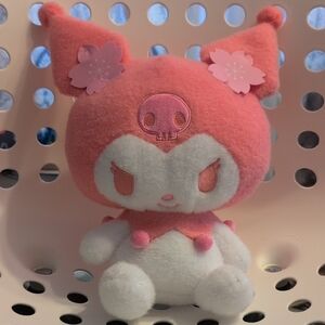 13" Sakura Kuromi Plush Toy